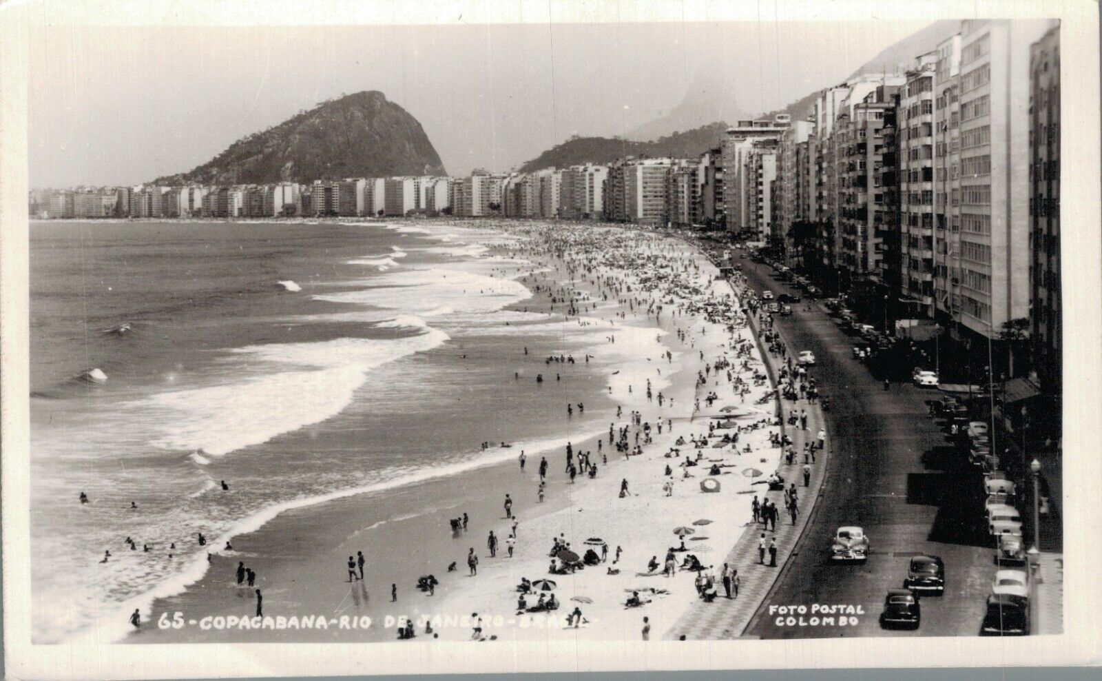 Brazil Panorama Rio De Janeiro Brasil Vintage RPPC 08.00  Latin & South  America - South America - Brazil, Postcard / HipPostcard