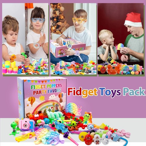 1000+ PCS Party Favors for Kids, Fidget Toys Pack, Birthday Gift,Christmas Stock - Picture 4 of 6