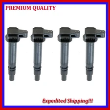 4pc Ignition Coil JTO280 for TOYOTA TACOMA 2.4L L4 2003-2004 UF323