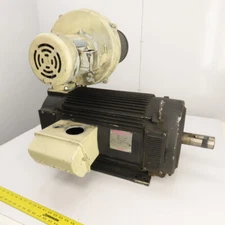 Powertec A28CSJ1000100000 60HP Brushless DC Motor 640VDC 287TZ Frame W/Cooler