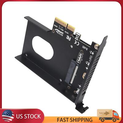 US U.2 to PCIe PCI-E 4.0 X4 to 2.5 Inch U.2 SFF-8639 SSD Converter Adapter Card