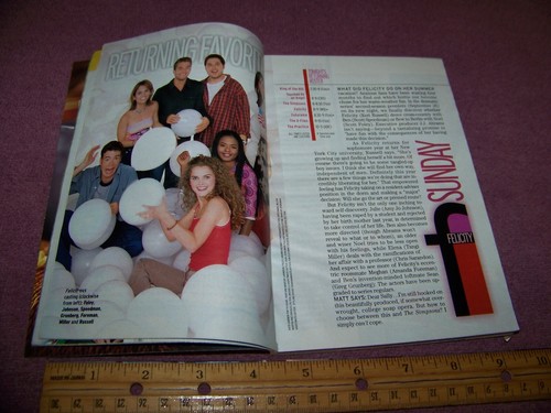 Vintage TV Guide 1999 Special Issue Returning Favorites TV's Hottest Shows - Picture 3 of 4
