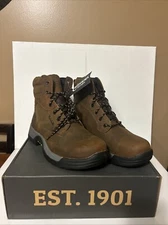 Chippewa Boot Fabricator 6" WP Comp Toe Work Boot Men's Size 12W - Tawny/Brown