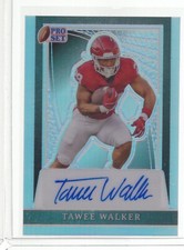WISCONSIN BADGERS AUTO TAWEE WALKER 2024 LEAF PRO SET #'D 9/25