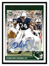 Olumuyiwa Fashanu 2024 SCORE AUTOGRAPH AUTO JETS