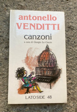 ANTONELLO VENDITTI CANZONI GIORGIO LO CASCIO LATO SIDE