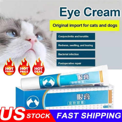 Pet Cat Dog Eye Ointment Pet Eye Ointment10g Corneal Inflammation Eye Ointment