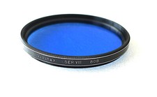 Series 8 VIII Vivitar 80B BLUE CC Filter - NEW
