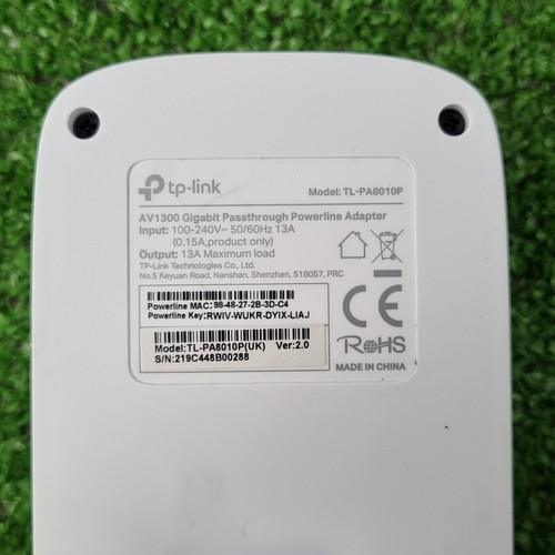 TP-Link TL-PA8010P AV1300 Gigabit Passthrough Powerline Adapter - Afbeelding 4 van 5