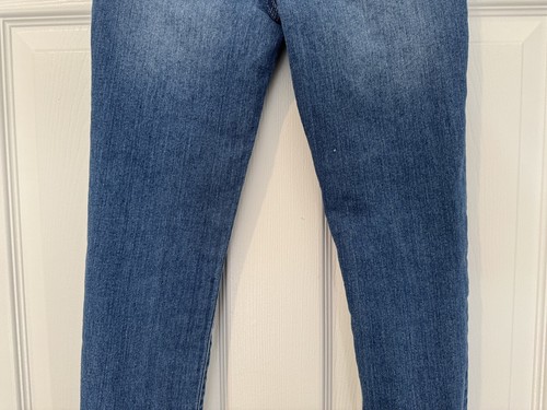 Guess Girls Embroidered Floral Raw Hem Skinny Jeans Size 12 (24x25) EUC - Picture 8 of 10