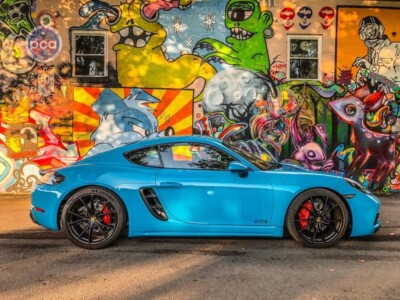 1lt GEPFLEGTER PORSCHE M5C MIAMIBLAU Basislack babyblau GT RS AUTOLACK FARBE 
