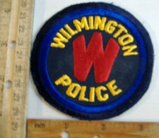 WILMINGTON NORTH CAROLINA  POLICE  FABRIC PATCH