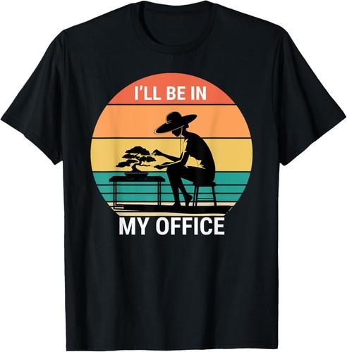I'll Be In My Office Bonsai Sunset T-Shirt
