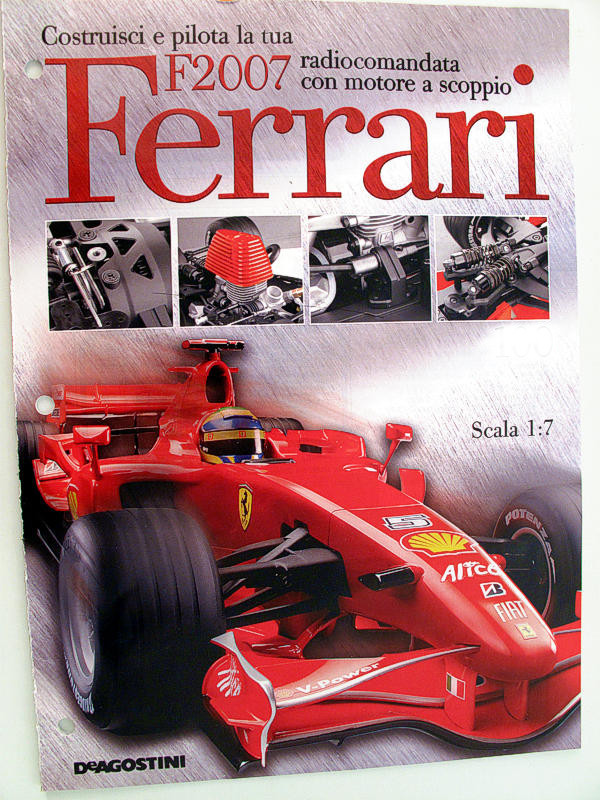 DeAgostini Kyosho Ferrari F2007 1:7 Solo Fascicolo 8