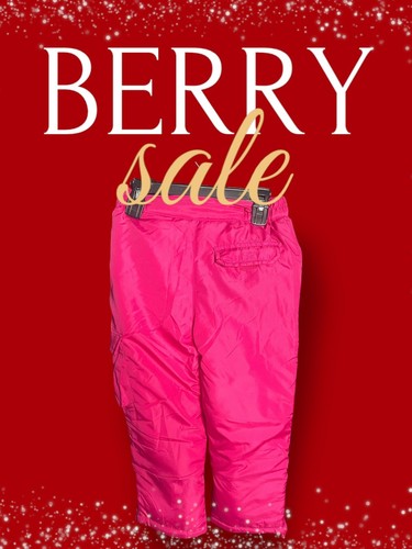 NWT Ixtreme Outfitters Kids Snowpants Water Resistant Hot Pink Size 5/6 - Picture 3 of 7