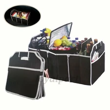 Trunk Cargo Organizer Folding Collapsible Storage Box Car Truck SUV Bag