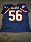 Lawrence Taylor Signed New York Giants #56 Football Jersey, SWAU Authenticated
