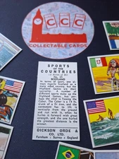 Dickson Orde - Sports of the Countries 1962 - Mint Condition