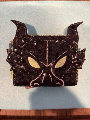 Sequin Maleficent Loungefly wallet