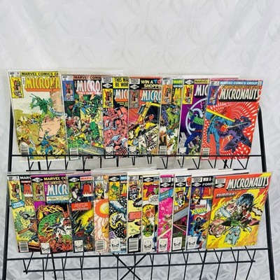 Micronauts 19-22 25-37 41 Lot (Marvel Bronze Age) Key Origin Baron Garza 1st