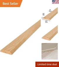 1-3/4" Hardwood Flat-Profile Threshold for Seamless Doorway Transitions