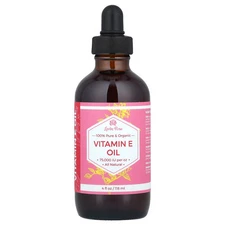 100% Pure & Organic Vitamin E Oil, 4 fl oz (118 ml)