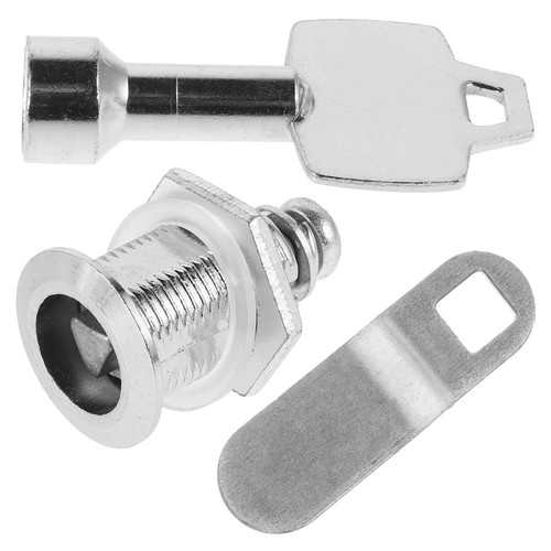Cerradura de cubo de basura llave cubo de reciclaje contenedor de basura exterior cerraduras - Imagen 5 de 12