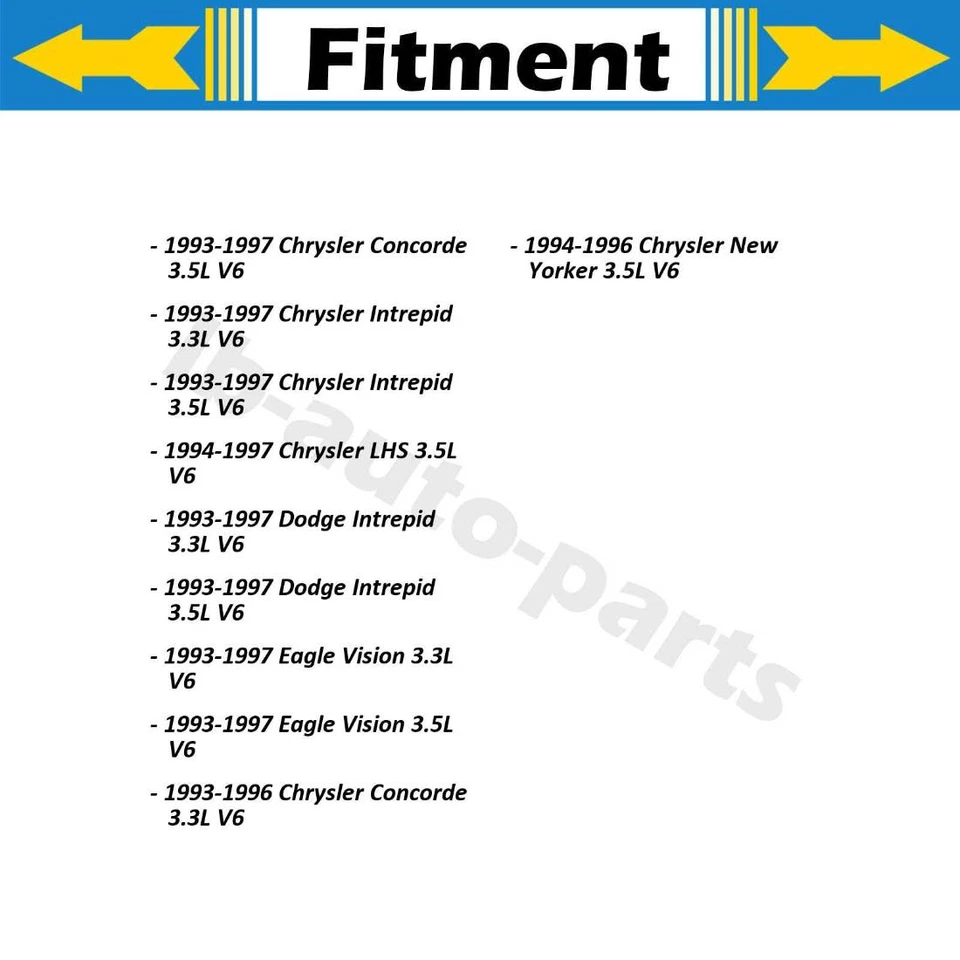 Kit de eslabones de barra estabilizadora de grado original 4x para Chrysler LHS 1994-1997 Foto 2 de 4