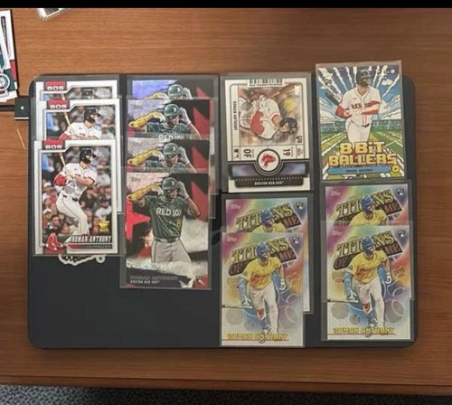 Topps Roman Anthony Boston Red Sox Rookie MLB Card Lot - 13 Cards