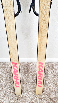 193cm KARHU XCD 6800 Full Metal Waxable X-Country Downhill Skis w