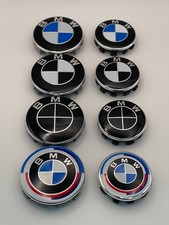BMW Nabendeckel 68mm 56mm Felgendeckel Blau Wei� Schwarz 50Jahre, E,F,G,etc