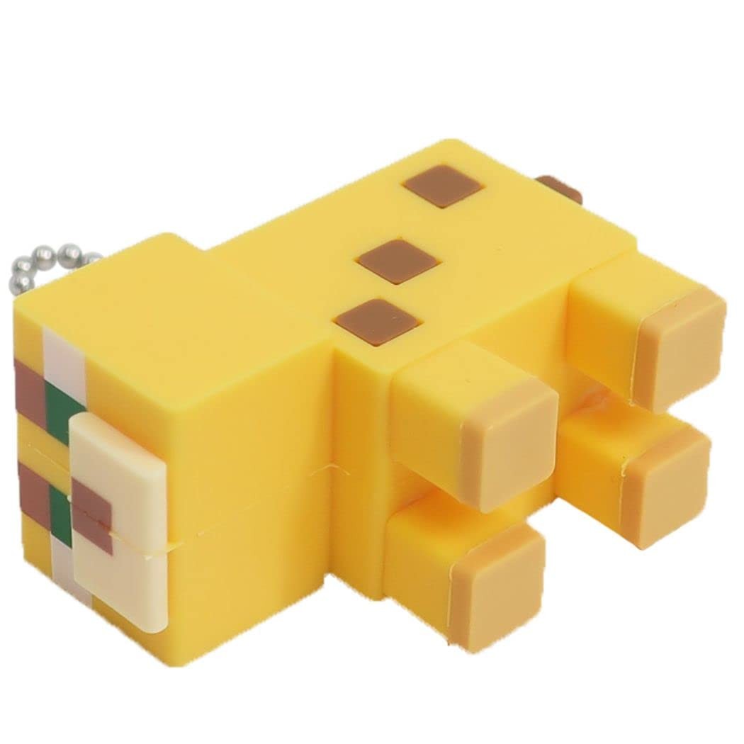 Keikampany Minecraft PVC Mascot Keychain (Ocelot) MCT-PM-YN