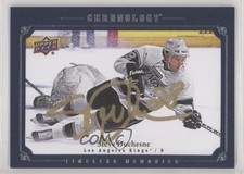 2018-19 Chronology Canvas Timeless Memories Blue Steve Duchesne #CA-SD Auto 01g1