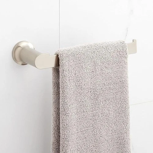 Signature Hardware Berwyn Towel Ring, Brushed Nickel, 10-1/16 in (Model 482831) - Picture 2 of 2