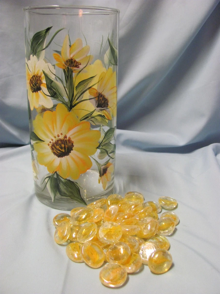 25+ Glass Yellow Original Collectible Vases for sale | Updated Oct