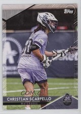 2022 Topps Premier Lacrosse League Christian Scarpello #85 0nr3