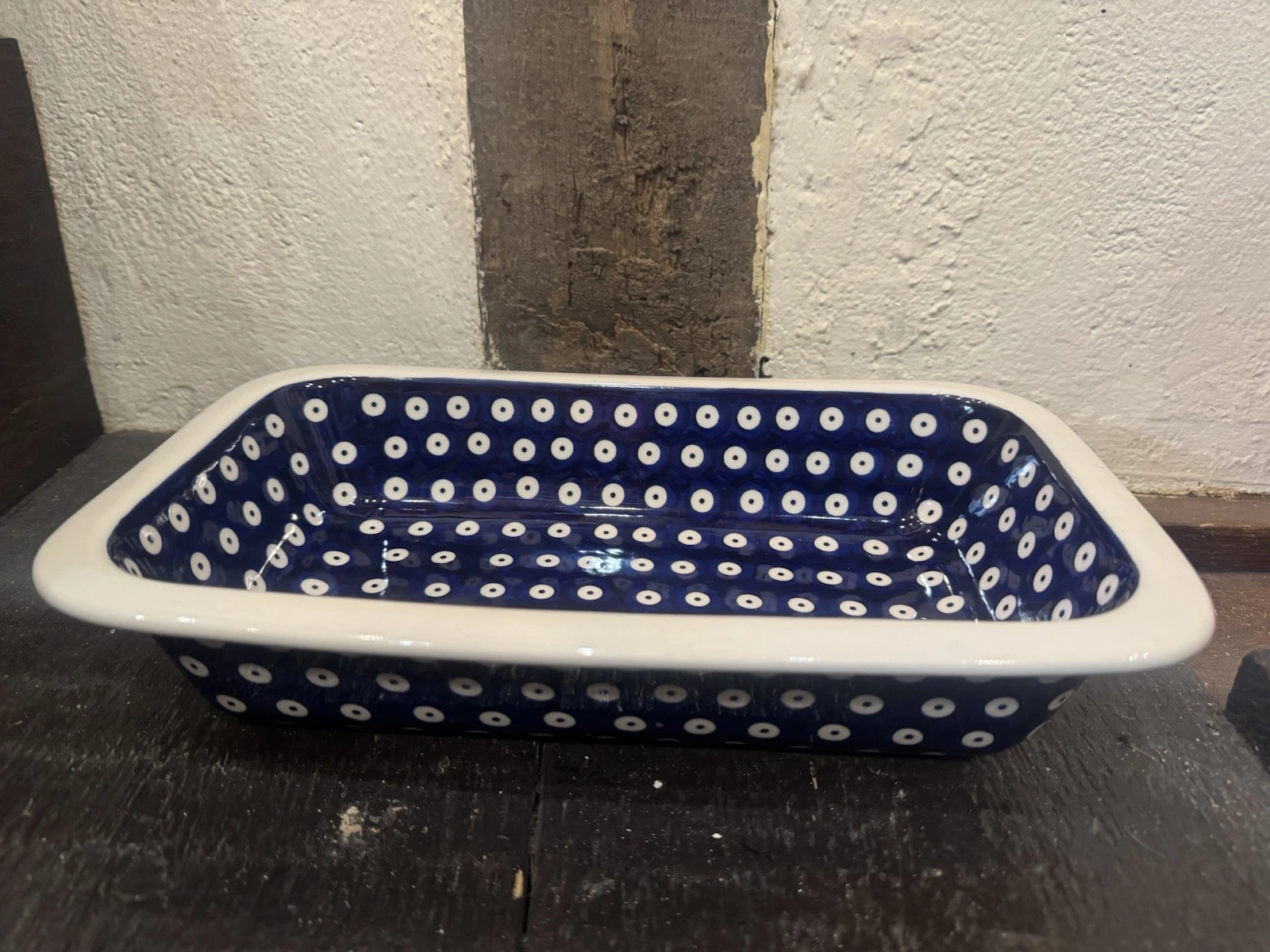 loaf tin Handmade Polish pottery Boleslawiec