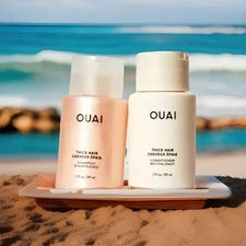 Ouai Shampoo & Conditioner Set Thick Hair - 3 oz each -  Brand New $28 value set