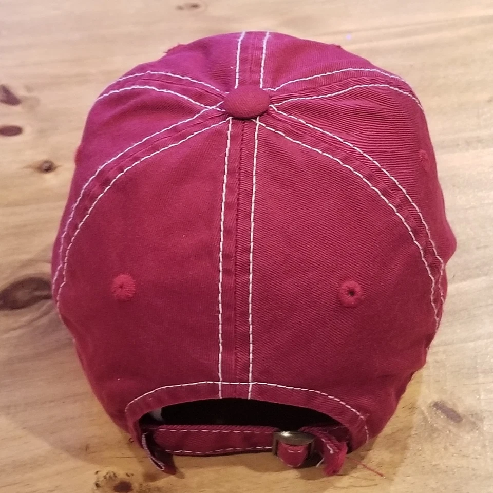 Oklahoma Sooners OU Hat Womens Adjustable Cotton One Size Captivating - Image 3 of 4