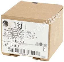 Open Pre-owned Allen Bradley 193-EA1FB Ser B 3.7-12A Solid State Overload Relay