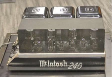 McIntosh MC240 Vintage Stereo Power Amplifier 40W×2 Tube Amp Used