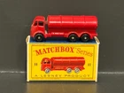 Matchbox Lesney #11B-5 - 1958 Road Tanker Red Esso Decal w/Original Type D Box