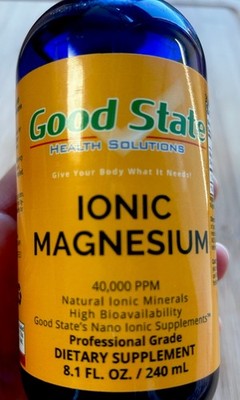 Liquid Ionic Magnesium 8 fl oz by Good State