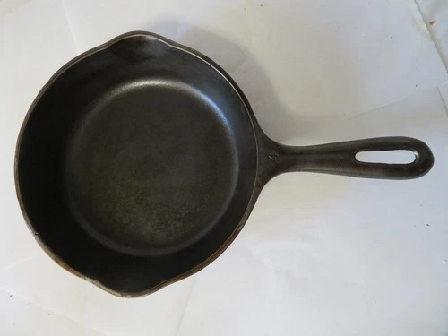 Vintage Griswold No.4 B Cast Iron Skillet Small Logo Restored 7 In Pan