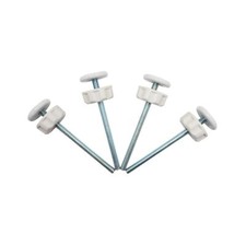 Replacement Set Spindle Rods Pressure Mounted Baby Pet Safety Gates 4 Pk 8mm