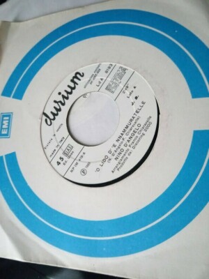 7'' PROMO NINO D'ANGELO 'O LIDO D' 'E NNAMURATELLE DISCO POLLO LA NUOVA FATTORIA