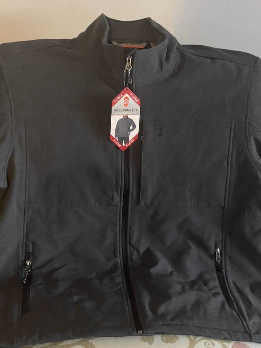 Free Country Men's Ultimate Super Softshell Jacket Size XL (46-48