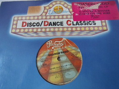 SHARON REDD - ''NEVER GIVE YOU UP'' / 3 TRACK MAXI / PRELUDE RECORDS (CANADA) '88