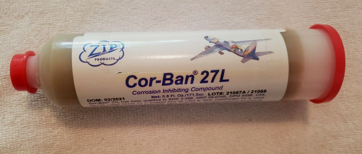 5.8 Fl Oz Tube Zip Chem Prod Cor-Ban 27L Corrosion Inhibiting