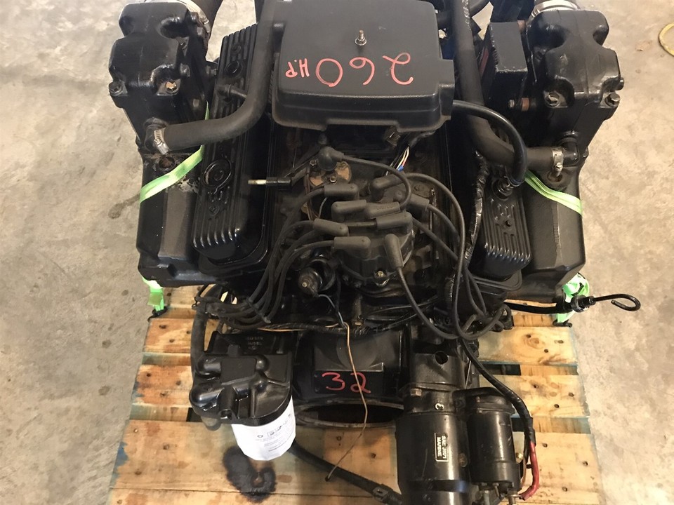 MerCruiser 5.7 L 350 260 Hp Inboard Marine Engine NO SALT Drop In Ready ...
